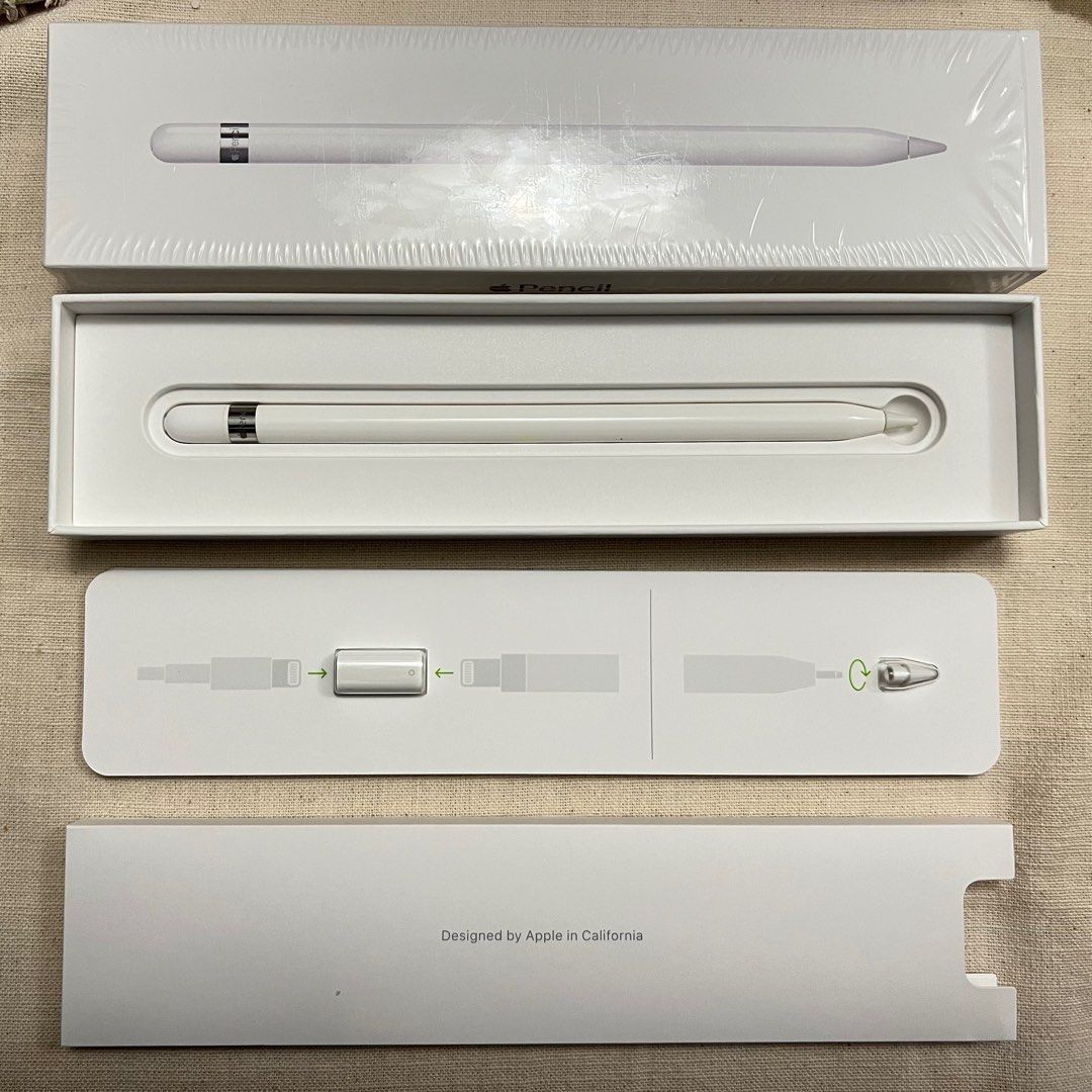 Apple Pencil 第一代 包裝品項完整 少用 九成新 附防丟及磁吸矽膠保護套