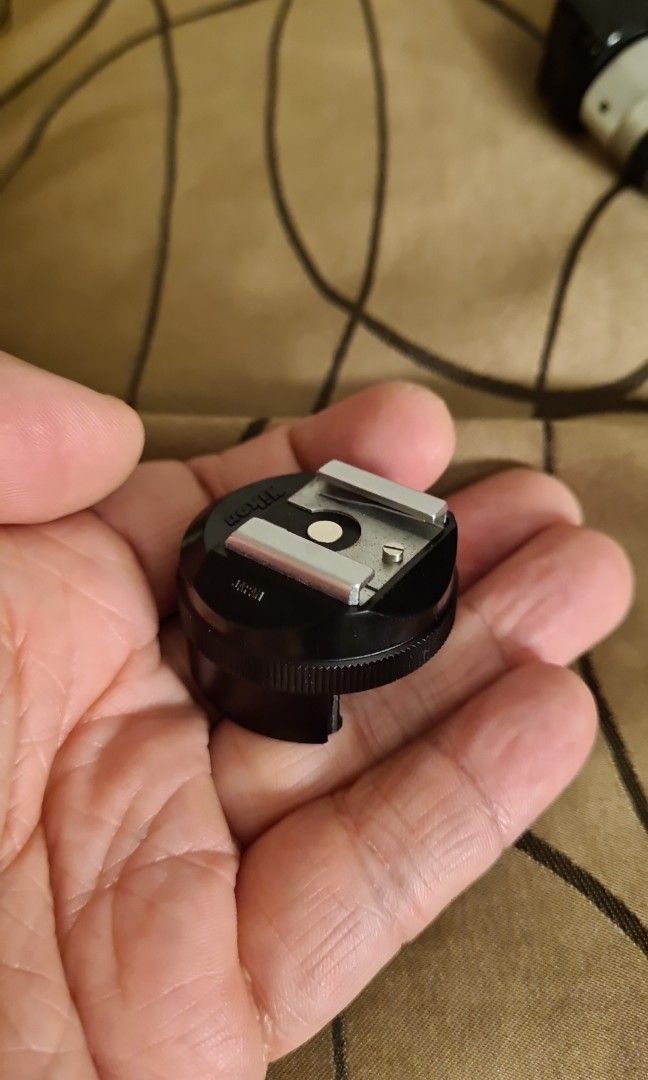 AS1 flash coupler for Nikon F and F2, Photography, Cameras on Carousell