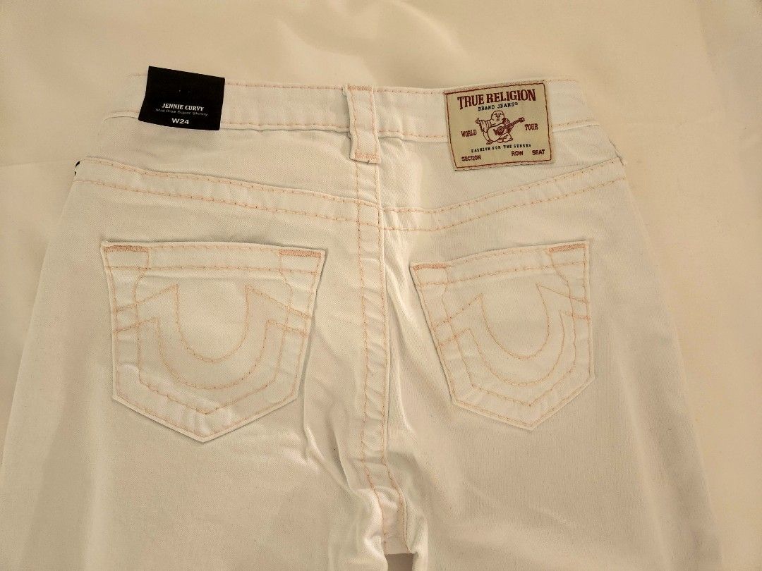 White true religion jeans womens hotsell