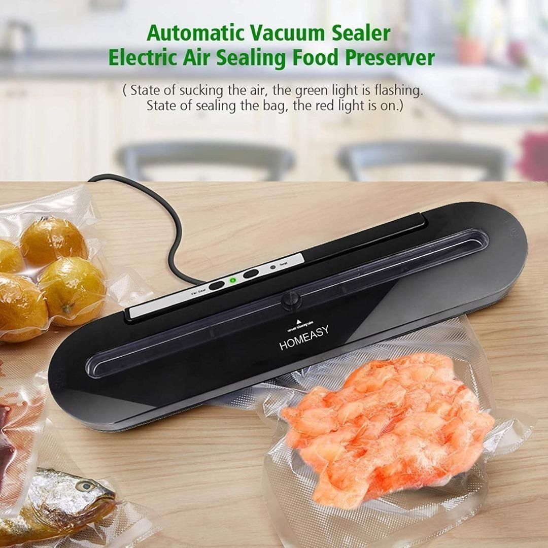 B1167] Homeasy Vacuum Sealer, Automatic Food Sealer Machine One