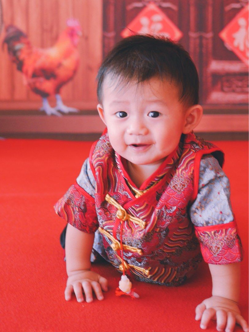 Baby boy cheongsam top