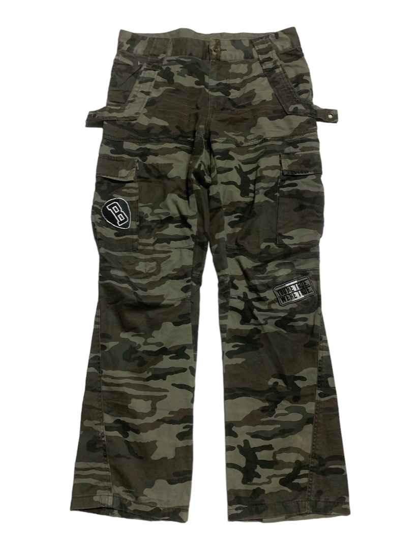 Bad boy MMA camo cargo pants, Men's Fashion, Bottoms, Trousers on Carousell