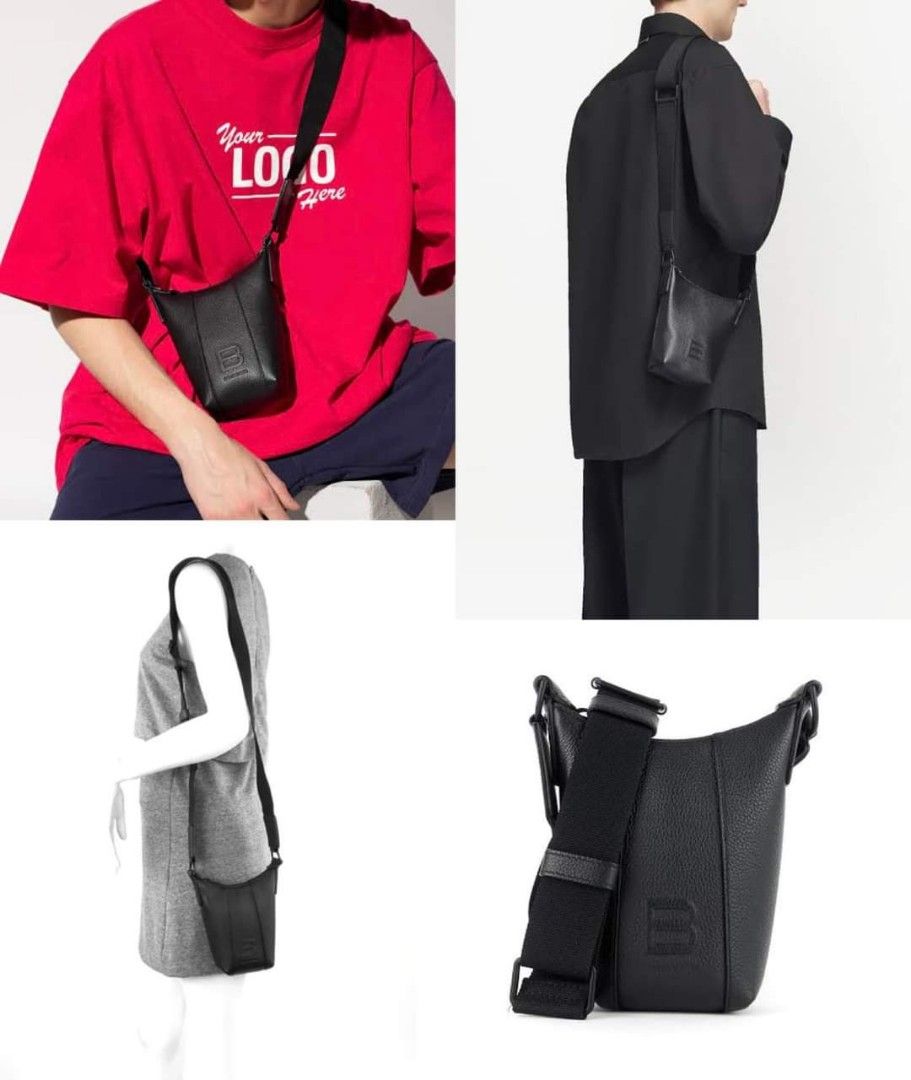BALENCIAGA HOURGLASS PHONE HOLDER MESSENGER BAG Luxury Bags Wallets on Carousell