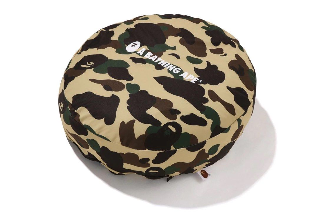 クッション・座布団 ABC CAMO APE CIRCLE FLUFFY BEADS CUSHION A BATHING APE｜ABC CAMO A BATHING APE CIRCLE FLUFFY BEADS