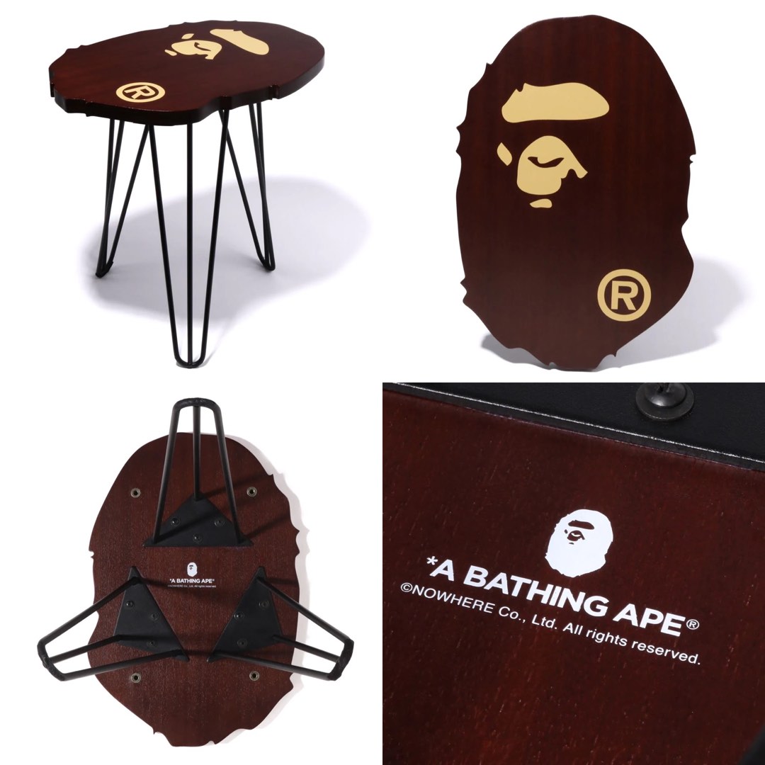 BAPE APE HEAD SIDE TABLE, Furniture & Home Living, Furniture