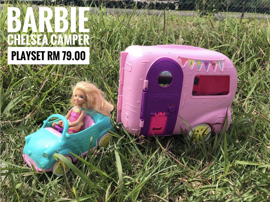 Barbie chelsea camper playset deals