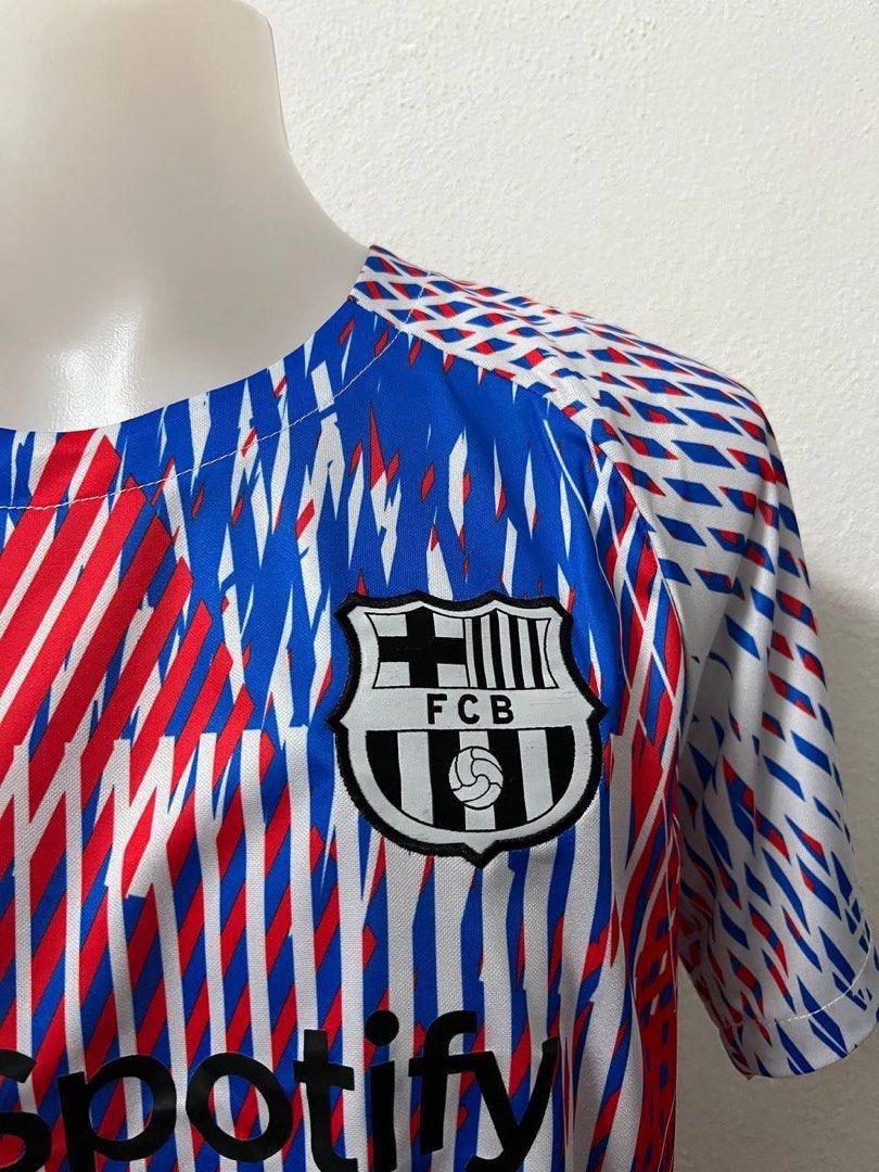 Barcelona Ucl Pre Match 2023, Men's Fashion, Activewear on Carousell