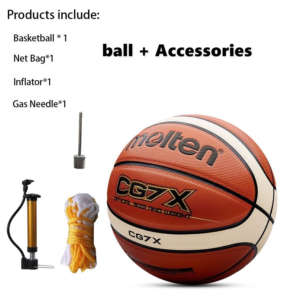 Basketball FIBA Indoor Outdoor Basketball Court Training Ball Size 7