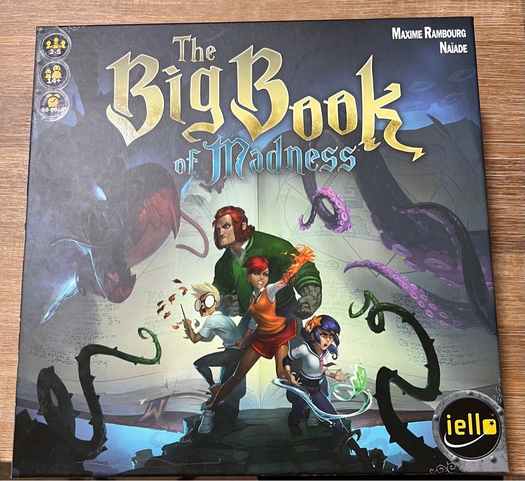 Big Book of Madness Boardgame, Hobbies & Toys, Toys & Games on Carousell