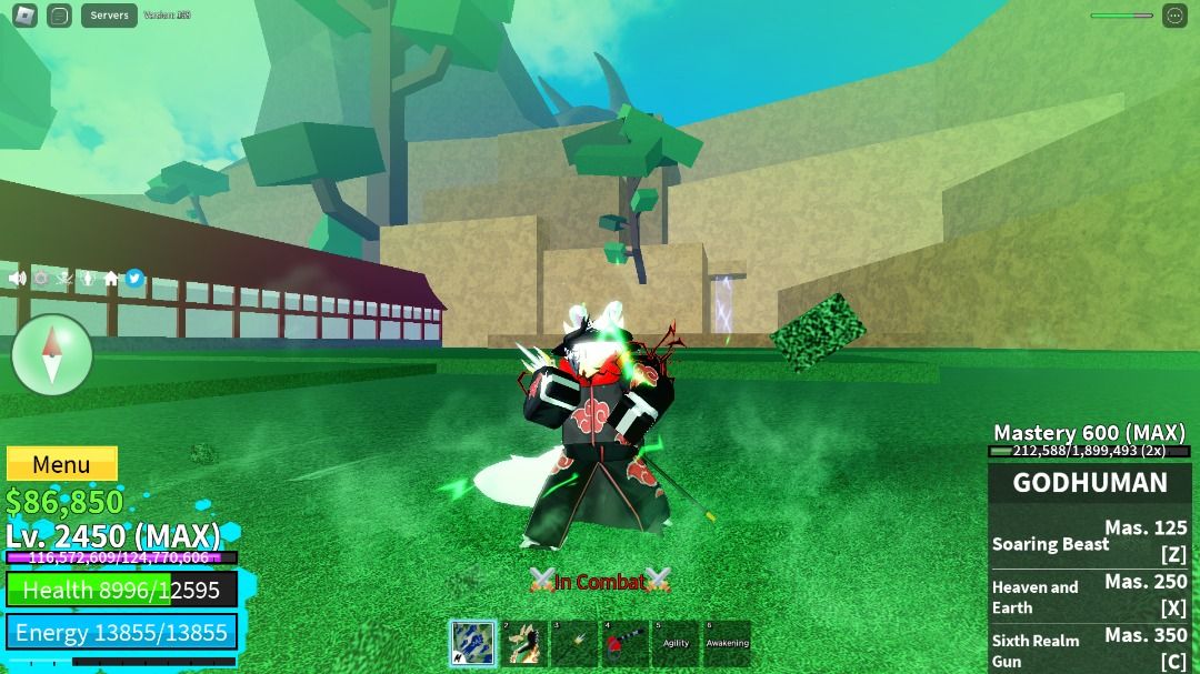 I Unlocked Mink V4 Awakening in Blox Fruits 