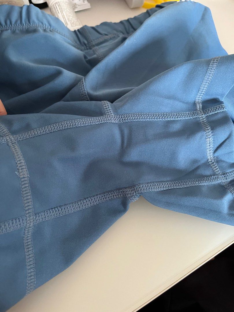 Blue Nike Booty Shorts / Tights, Women's Fashion, Activewear on Carousell