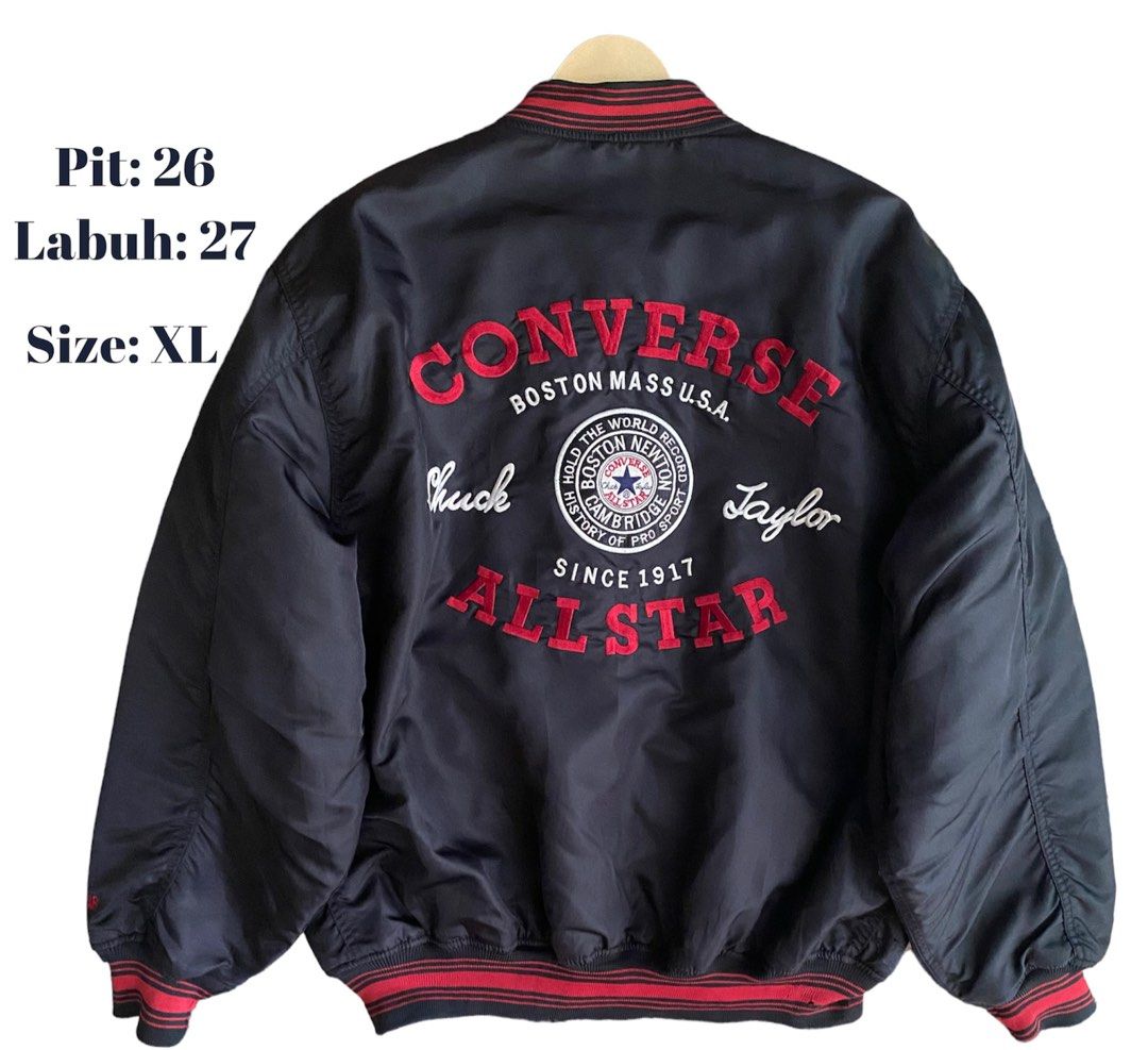 Bomber JACKET CONVERSE Men s Fashion Tops Sets Tshirts Polo