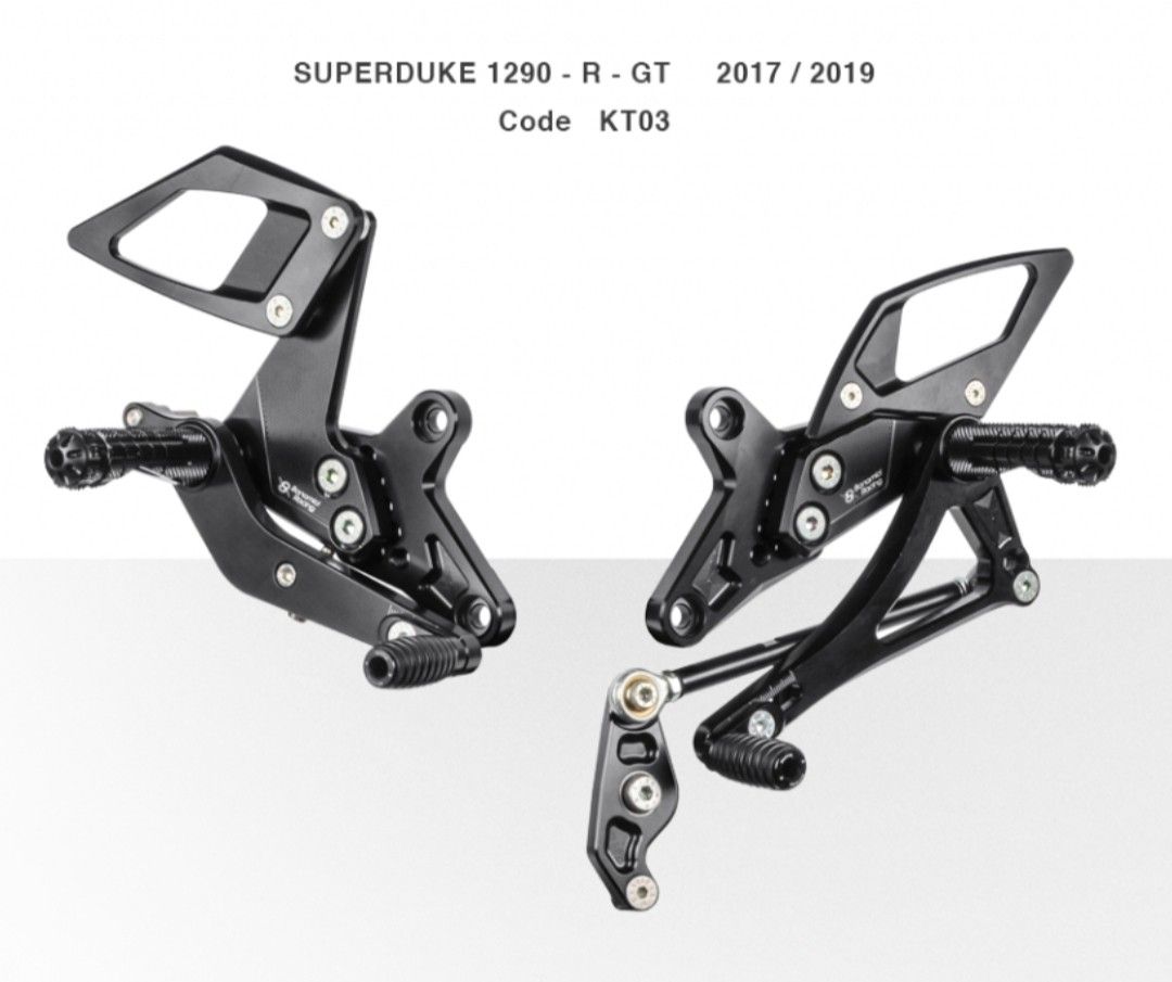 Bonamici KTM Superduke rearsets, Motorcycles, Motorcycle Accessories on