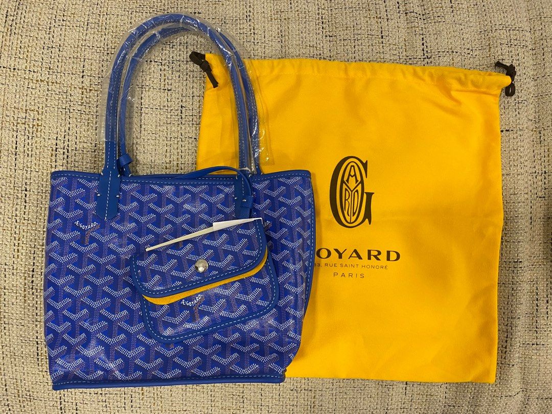 Goyard - Anjou Mini Reversible Calfskin and Canvas Tote Bag