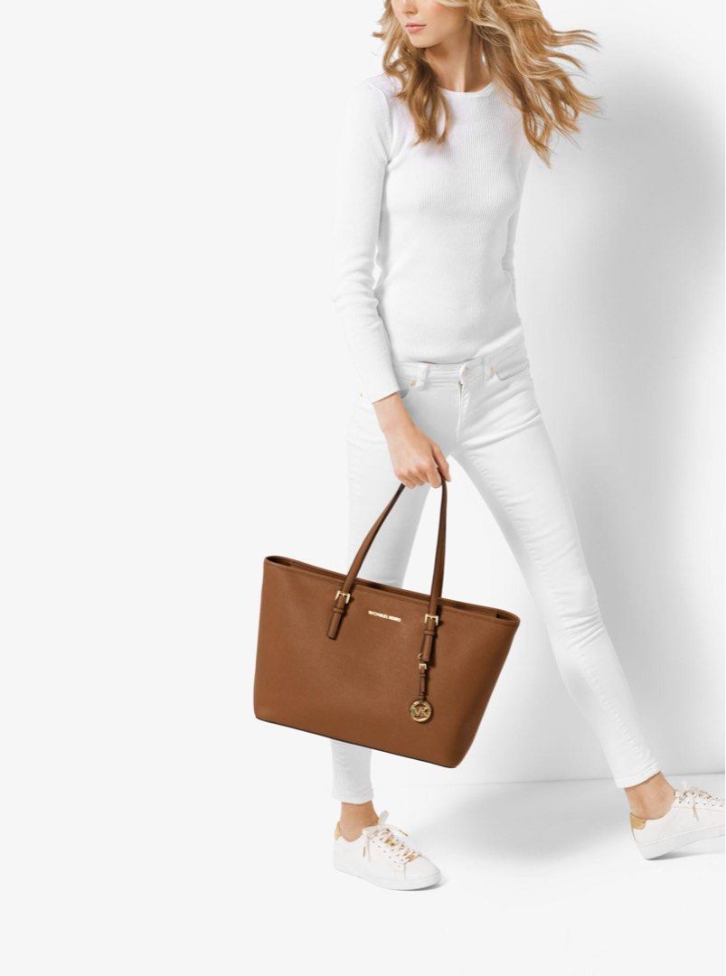 Medium jet top set tote
