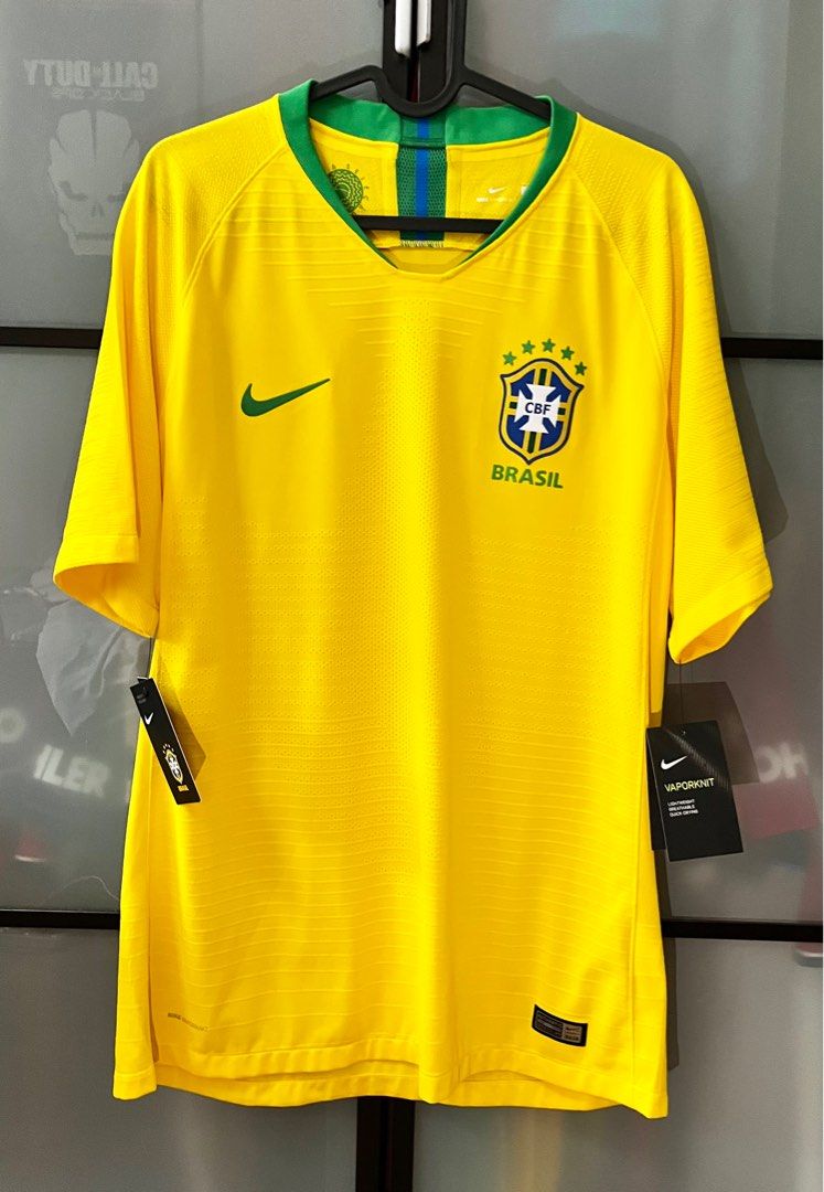 Brazil 2018 World Cup Vaporknit Home Jersey Men s Fashion