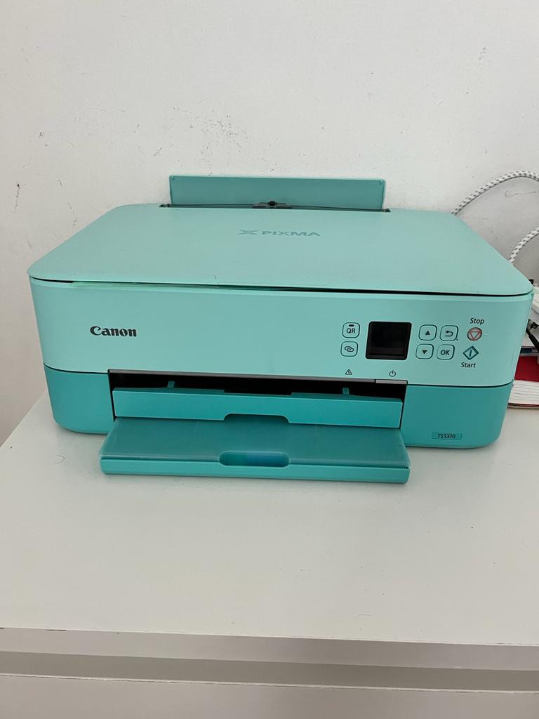 Cannon printer TS5370, 1 for 1 instant replacement warranty until 05/