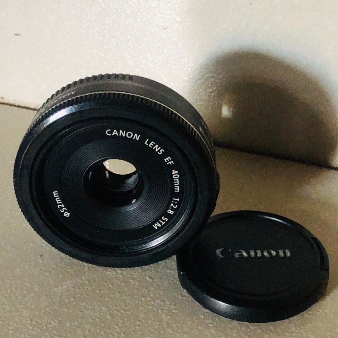 Canon EF Prime Lens 40mm (portrait), Photography, Lens & Kits on Carousell