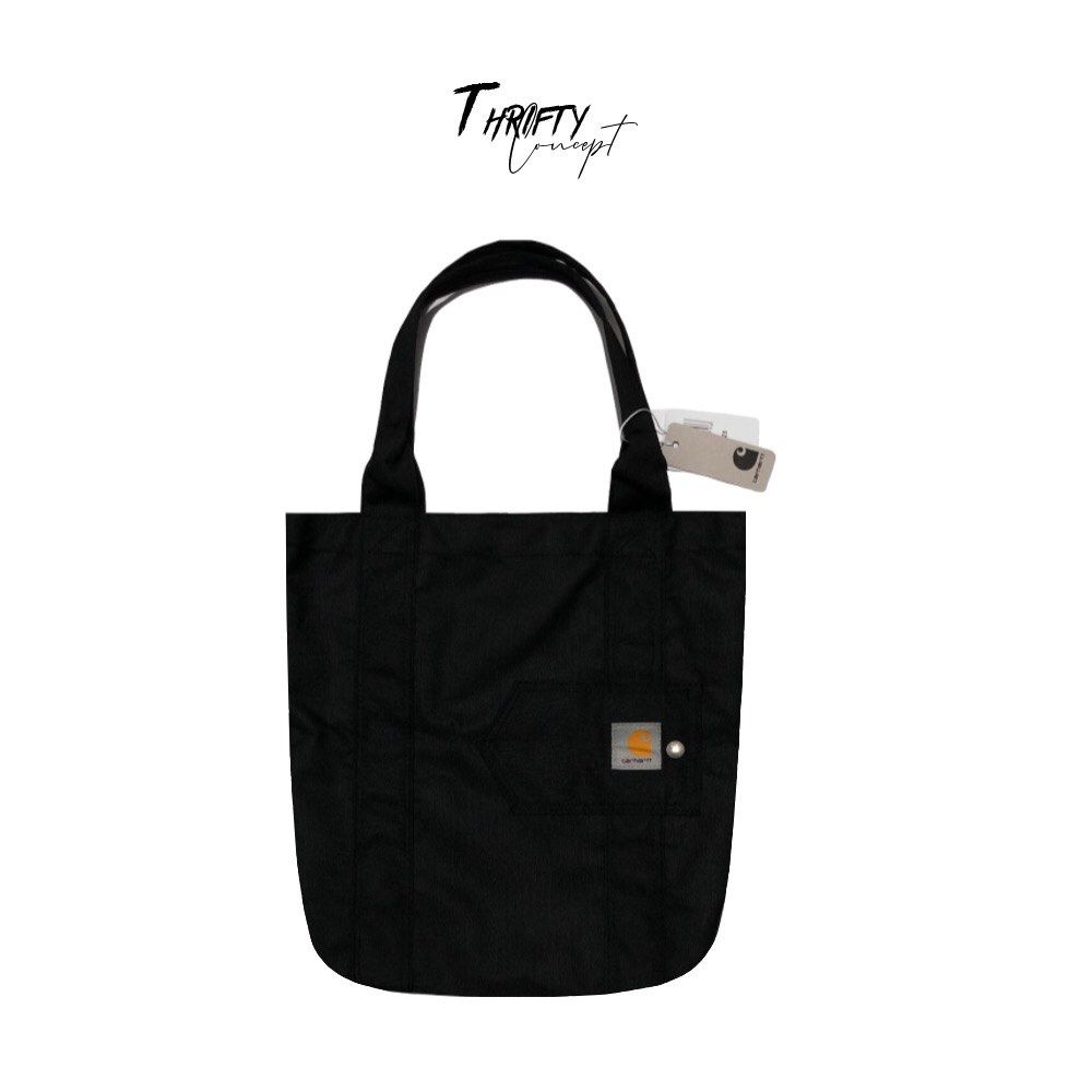 Carhartt Essentials Tote Bag (Black colorway), Men's Fashion, Bags