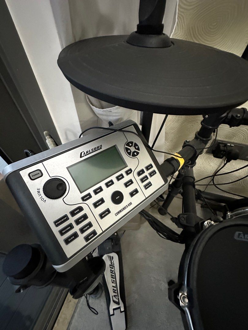 Carlsbro CSD400 Mesh Electronic Drum Kit (with stool) and EDA30 Drum