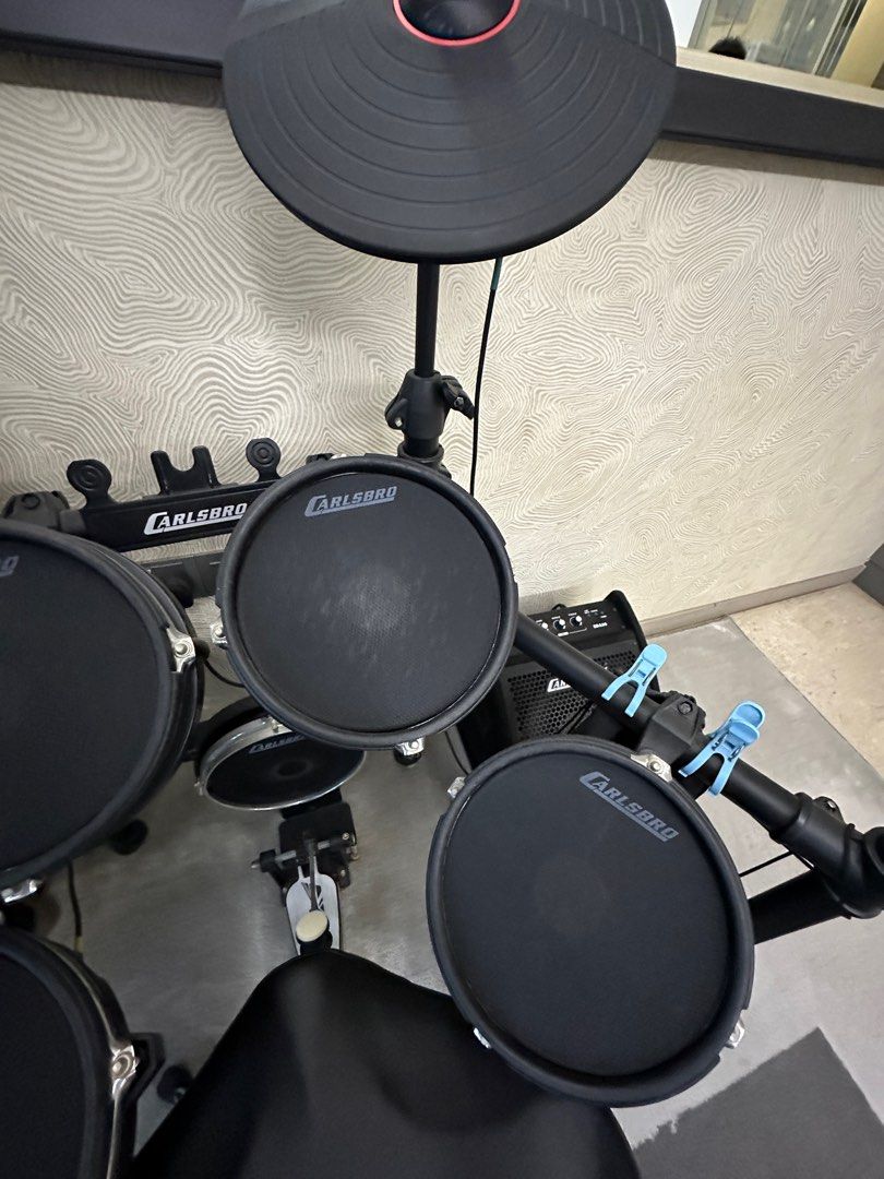 Carlsbro CSD400 Mesh Electronic Drum Kit (with stool) and EDA30 Drum