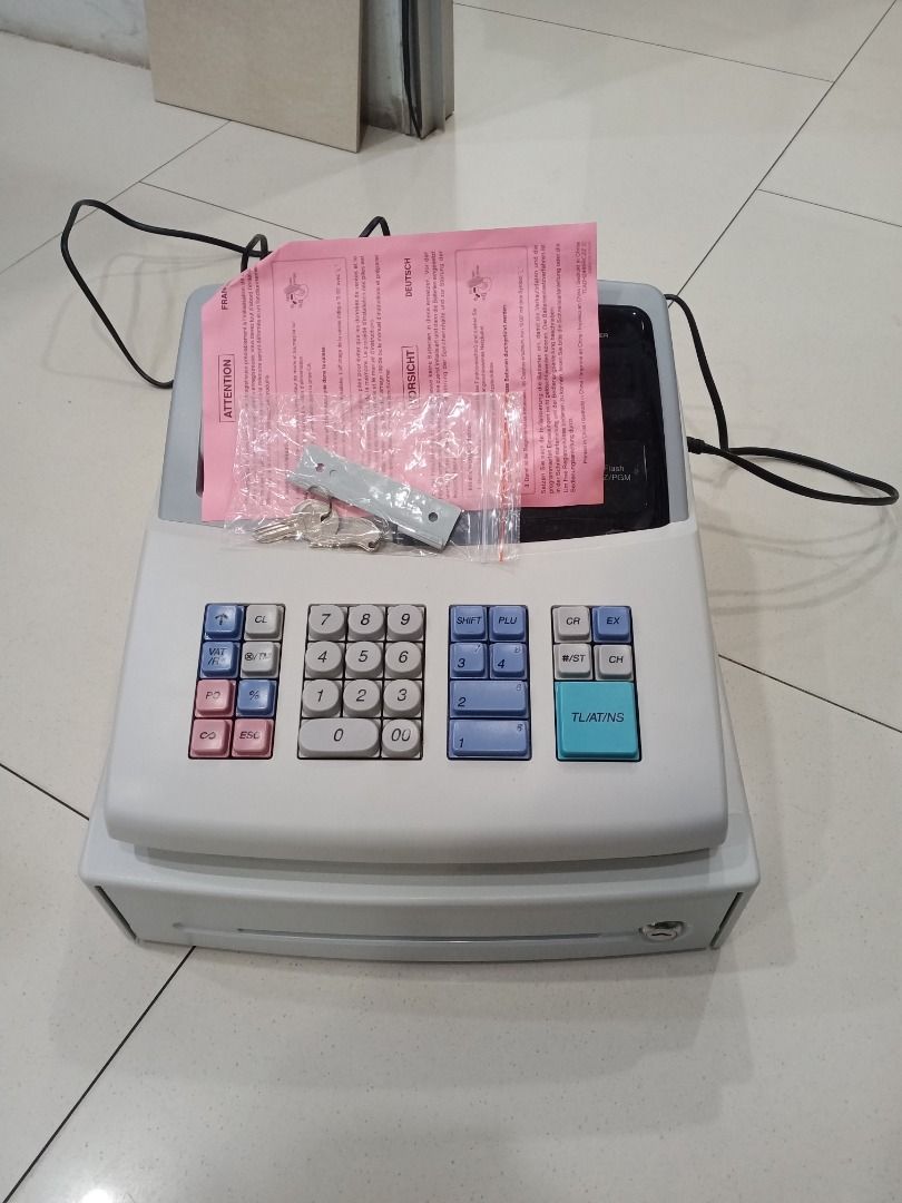 Cash register Sharp XEA102, Computers & Tech, Office & Business