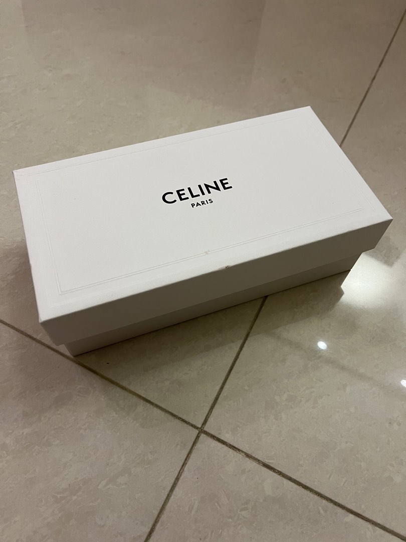 Celine Sunglass Box, Women's Fashion, Watches & Accessories, Sunglasses