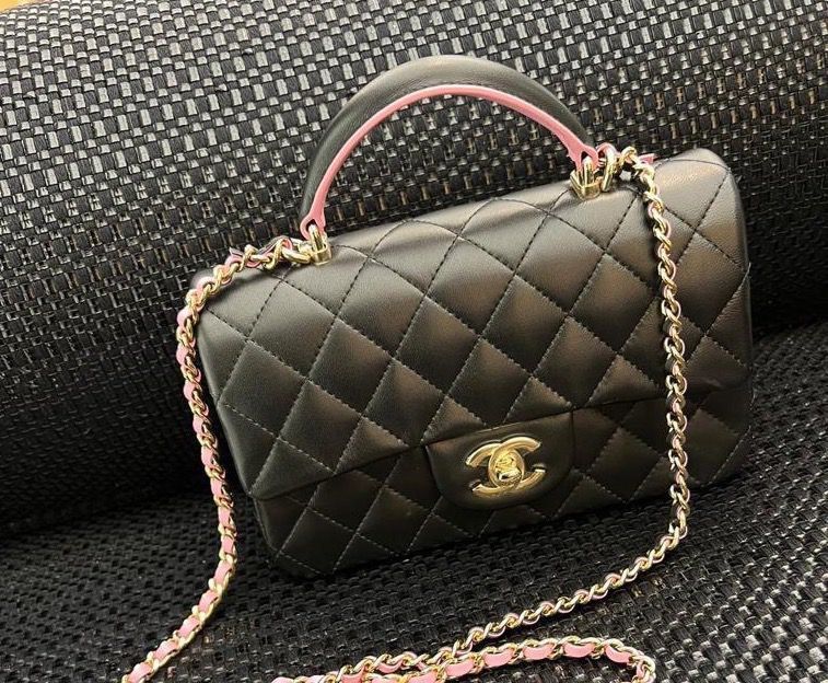 CHANEL Pre-Owned 1992 Small Diana CC Crossbody Bag - Farfetch