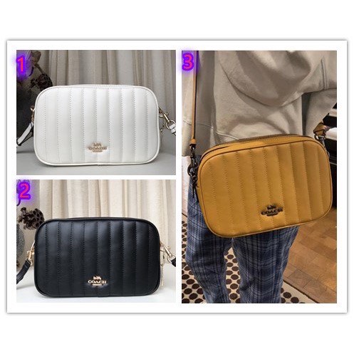 Ćoach Jes Crossbody w/ Linear Quilting Bag, Luxury, Bags & Wallets on  Carousell