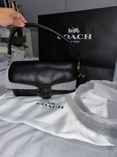Coach Pillow Tabby Shoulder Bag 18 Metallic Silver in Calfskin Leather with  Brass-tone - US