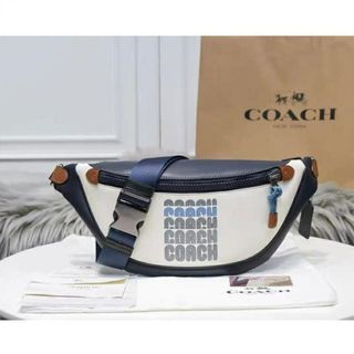 COACH RIVINGTON BELT BAG, SLING BAG WHITE