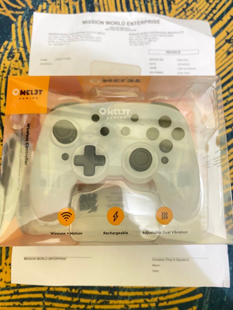 Controller Nintendo Switch (Category: Controllers) located in Kuala Lumpur. Submitted by just4bundle (Listing ID 1212940165, Image 1). Description: ORGINAL Brand Omelet Gaming controller Conditons 9.9./10 Tkde masalah Drift . Retail Price Rm139 Price : Rm 100 Reason Sell : Cuci tangan nintendo #Joycon switch #Nintendo game #Switch Oled #Pro controller #V1 Nintendo #V2nintendo #Joystick nintendo #Supermario nintendo.