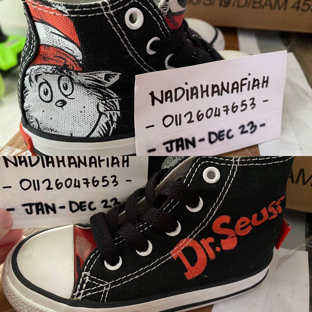 Converse dr seuss high cut Babies Kids Babies Kids Fashion