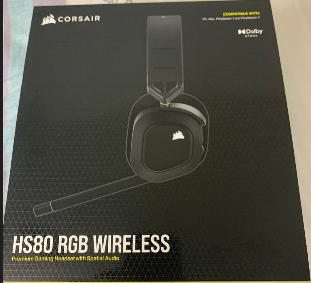 Corsair HS80 RGB WIRELESS Headset - Dolby