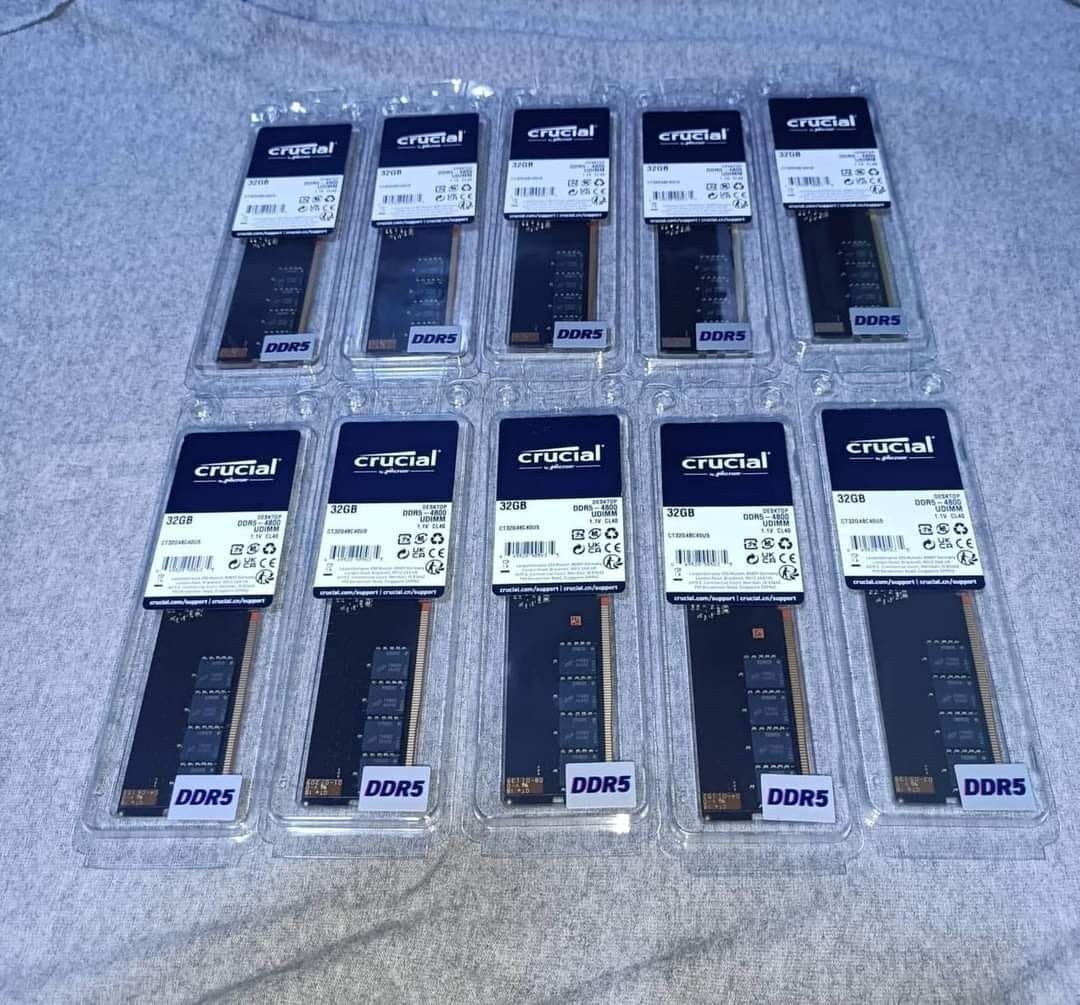 Crucial DDR5 RAM 32GB, Computers & Tech, Parts & Accessories, Computer ...