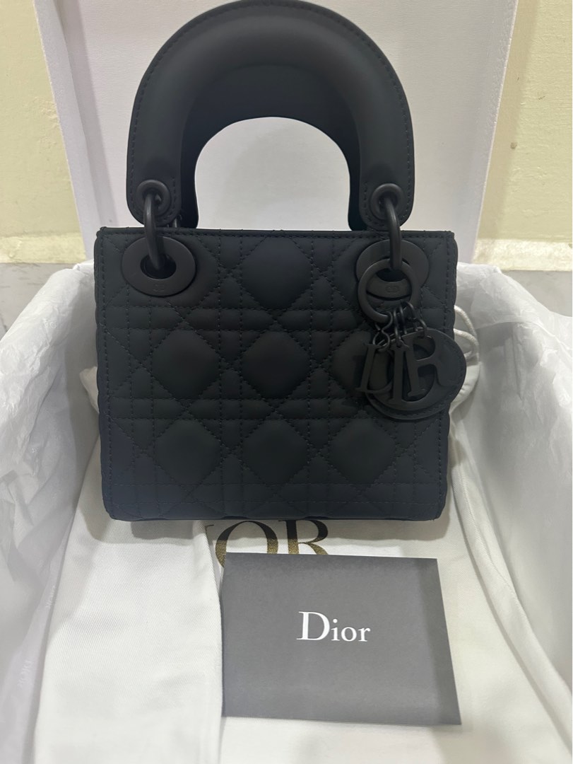 Dior mini lady dior ultra matte Luxury Bags Wallets on Carousell