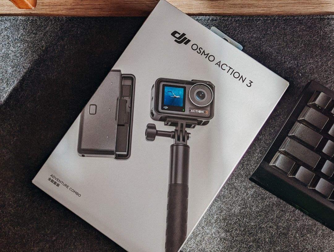 DJI Action 3 Adventure Combo November Batch 10 Bit Video