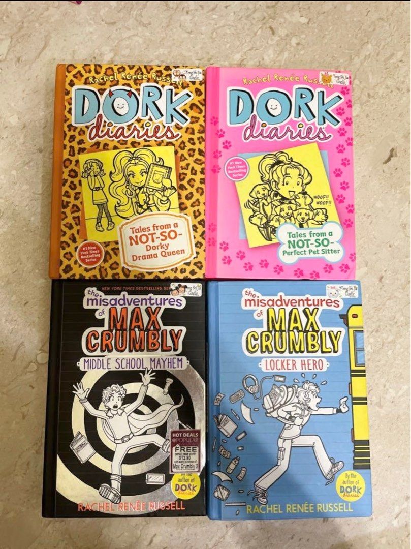 dorky　Books:　sitter　the　mayhem　from　of　so　crumbly:　renee　misadventures　not　middle　Dork　perfect　a　so　tales　hero/　drama　tales　queen/　locker　from　Diaries　max　rachel　a　not　school　pet　russel,