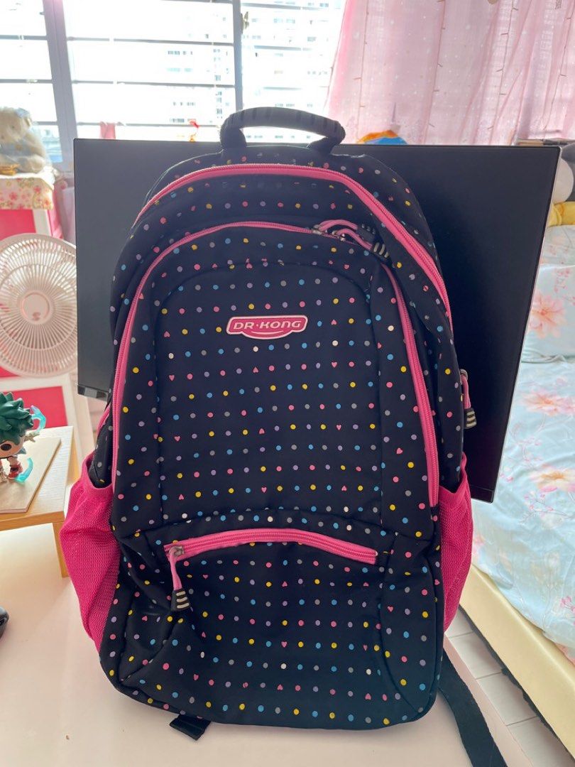 Dr Kong ergonomic spine pressure free school bag, Women's Fashion, Bags ...