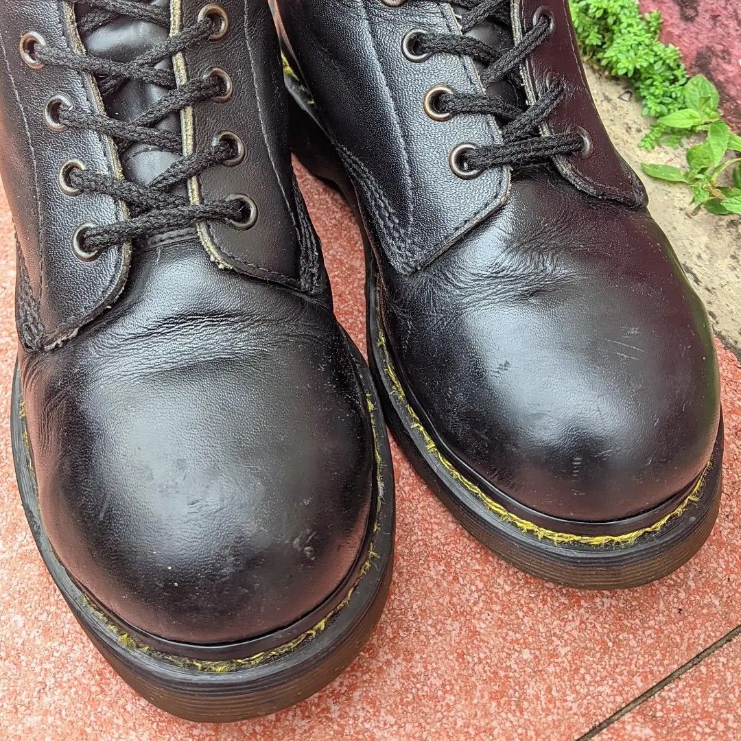 Bottines Dr. Martens Vintage Mie 8173 – Cuir Marron, Taille 37, Occasion En Bon état