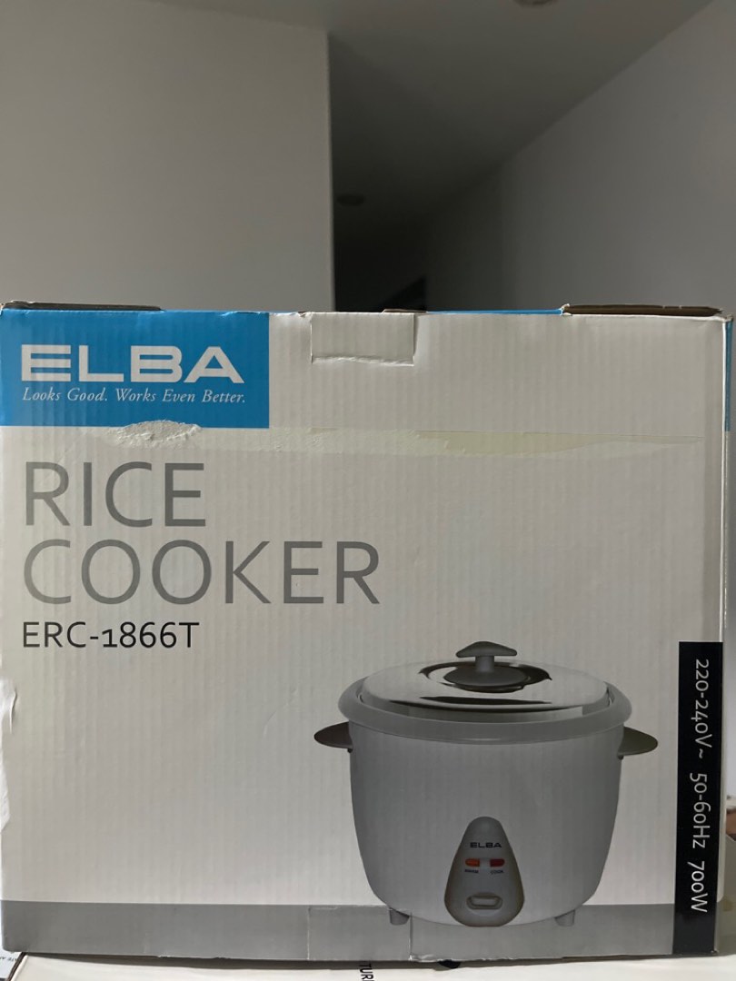 ELBA Traditional Rice Cooker (ERC1866T), TV & Home Appliances, Kitchen