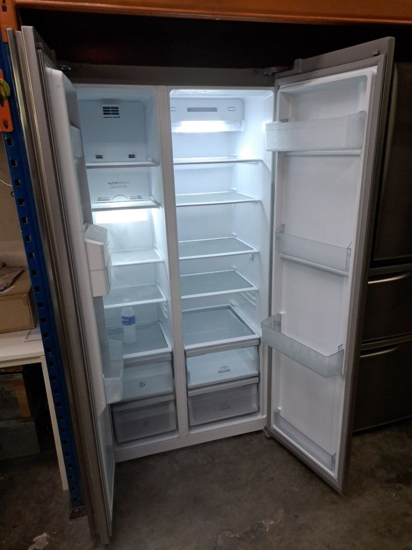 Electrolux side by side Refrigerator Fridge inverter 471L net warranty