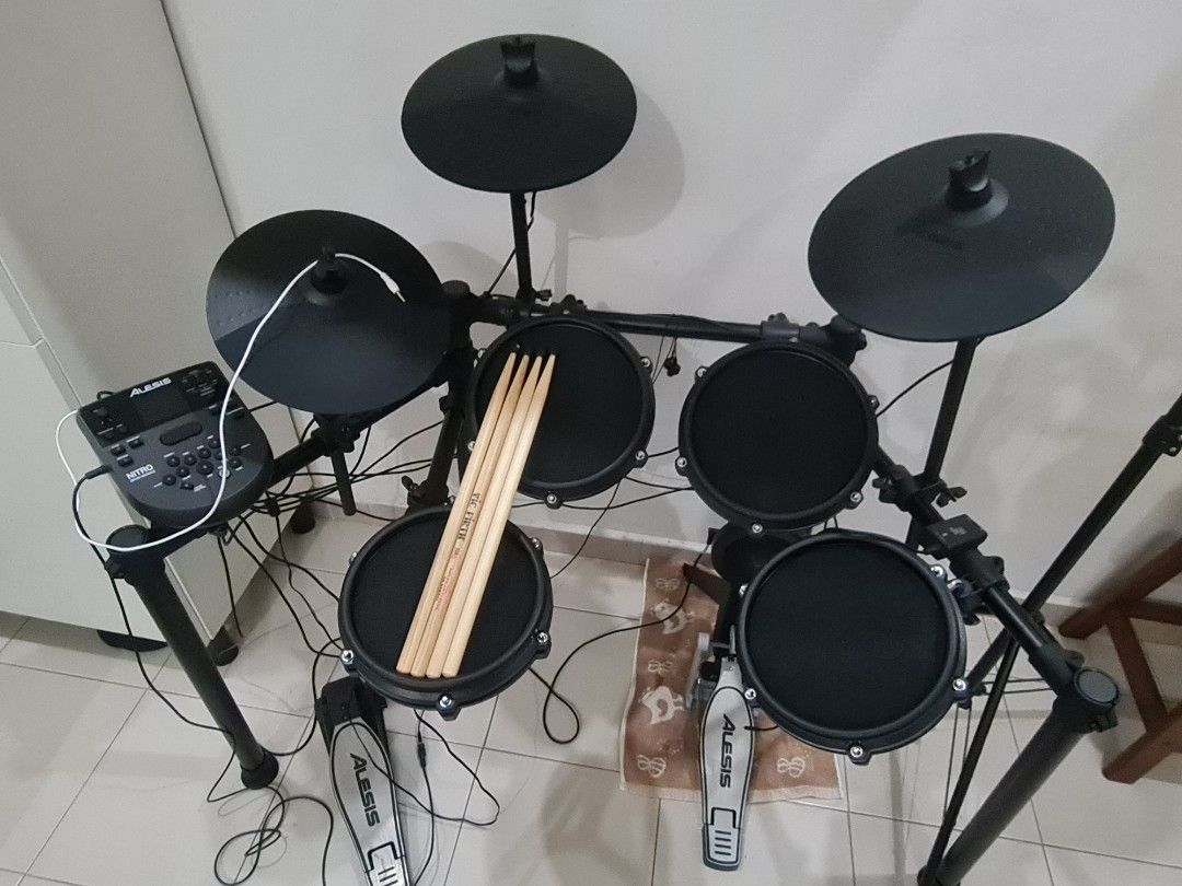 Electronic Drum Set, Hobbies & Toys, Music & Media, Musical Instruments