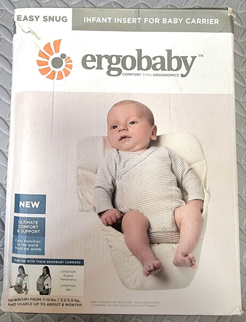 Ergo baby newborn store insert