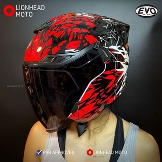 EVO HELMET RS9 SUNVISOR PSB APPROVED FREE DELIVERY