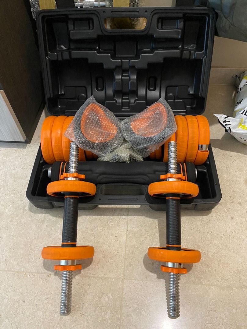 Fed hotsell dumbbell set