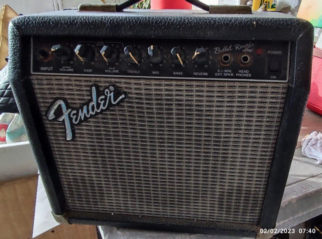 Fender bullet store reverb amp 38w