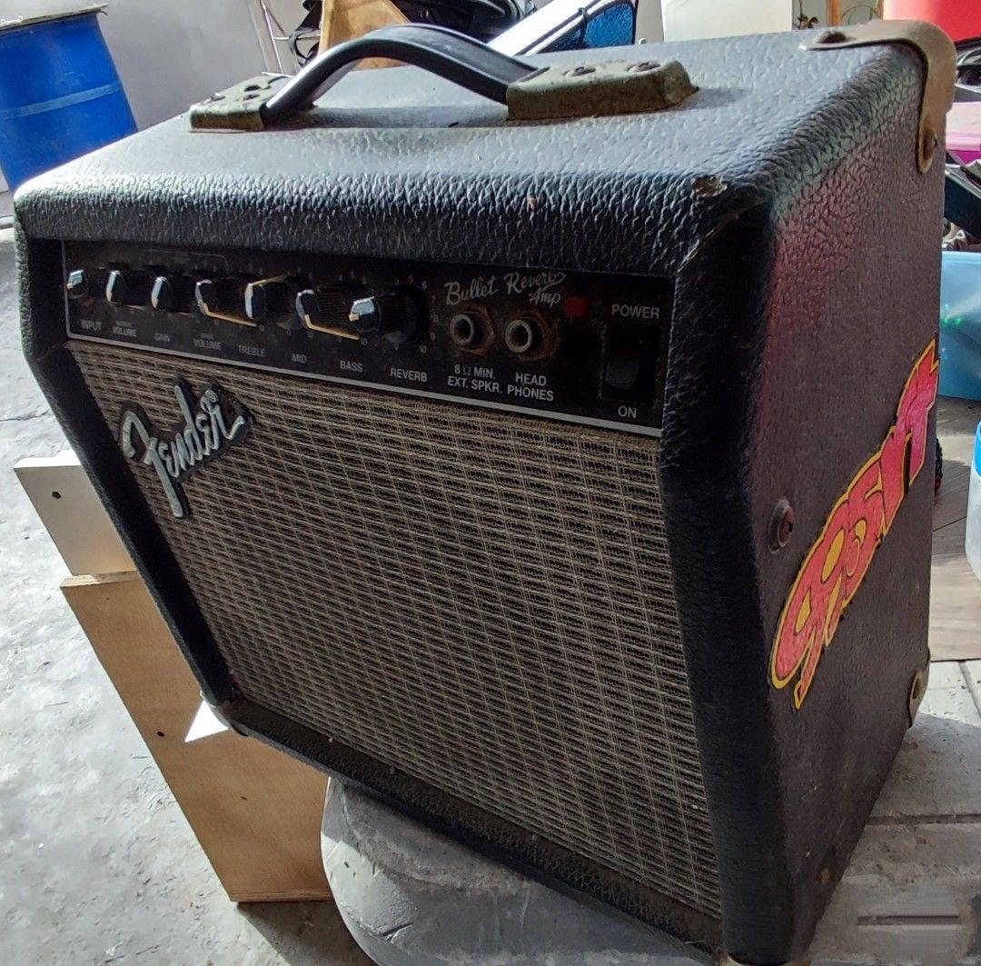 Fender Bullet Reverb Amplifier, Audio, Soundbars, Speakers & Amplifiers