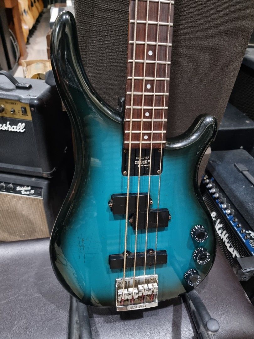 Fernandes revolver bass (Category: Musical Instruments) located in Binan City. Submitted by jamrock.music (Listing ID 1212996494, Image 2). Description: "JAMROCK MUSIC STORE" JAPAN MUSICAL INSTRUMENTS Located@Blk28 lot6 st paul project 4 st Francis homes 7 SAN ANTONIO BINAN LAGUNA. *PIN@WAZE* JAMROCK MUSIC STORE St Paul project 4 Biñan Laguna the shop is closed.by appointment for pick up only.please let us know if you are coming. DM for faster tr