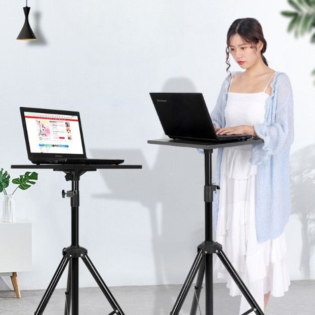 Floor Standing Height Adjustable Laptop Projector Tripod 1.2/1.8 Meter